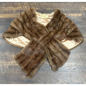 Brown Fur Jacket GORGEOUS!!